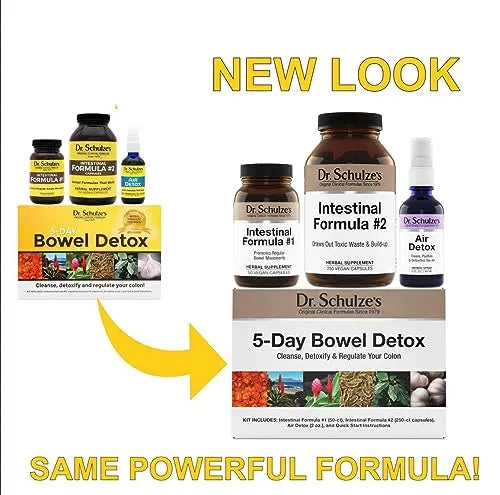 Dr. Schulze's 5-Day Bowel - Capsules Dr. Schulze's Au supplements