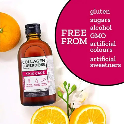 Collagen Superdose Skincare by Gold Collagen | Patented Liquid Collagen Peptides Supplement COLLAGEN SUPERDOSE by Gold Collagen Au supplements