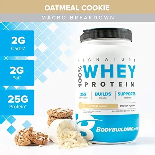 Bodybuilding Signature 100% Whey Protein Powder | 25g of Protein per Serving Bodybuilding.com Au supplements