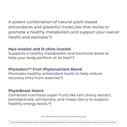 POWERLIFE Tony Horton - Foundation Phytonutrients - Myo-Inositol & D-Chiro-Inositol POWERLIFE Au supplements