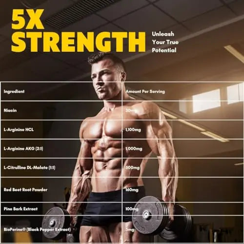 Evolve Nutraceuticals Nitric Oxide Booster 5X Strength, 120ct, Stamina & Endurance Evolve Nutraceuticals Au supplements