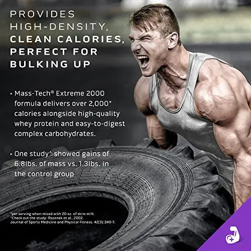 MuscleTech Mass Gainer Protein Powder, Mass-Tech Extreme 2000, Muscle Builder MuscleTech Au supplements