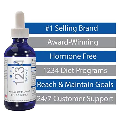 Creative Bioscience 1234 Diet Drops for Women & Men, Diet Drops for Weight Management Creative Bioscience Au supplements