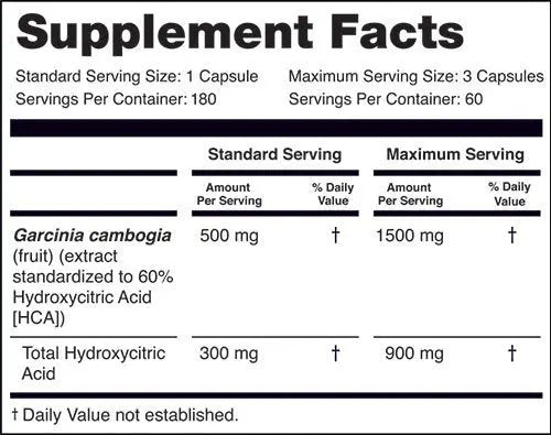 Naturewise Garcinia Cambogia (2 Month Supply) Pure Garcinia Cambogia NatureWise Au supplements