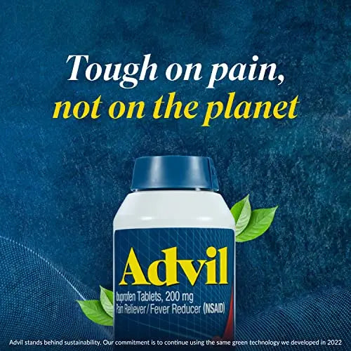 Advil PM Pain Reliever and Nighttime Sleep Aid, Pain Medicine with Ibuprofen for Pain Relief and Diphenhydramine Citrate for A Sleep Aid - 120 Coated Caplets (Pack of 2) Advil Au supplements