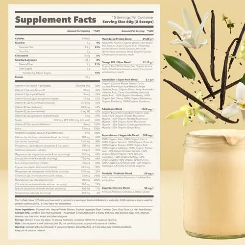 Ka'Chava Shakes - Vanilla (Vanilla) Ka'Chava Au supplements