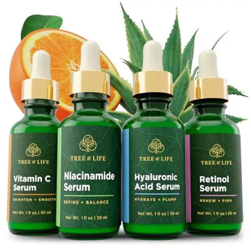 Tree of Life Advanced Regimen - 4ct x 1 Fl Oz - Niacinamide Serum (Refine) Tree of Life Beauty Au supplements