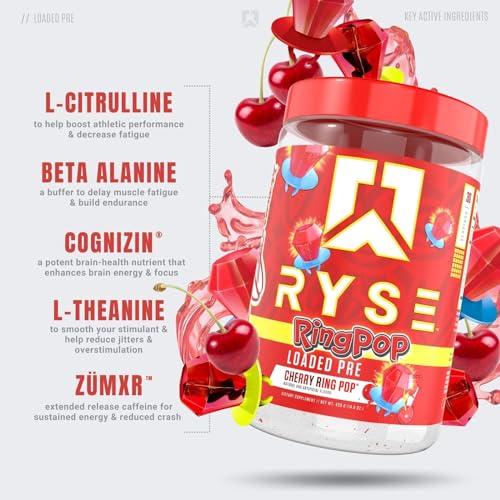 RYSE Up Supplements Loaded Pre Workout Powder Supplement for Men & Women RYSE Up Supplements Au supplements