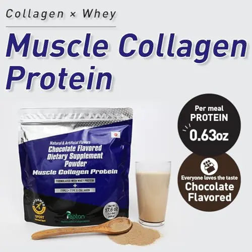 Muscle Colllagen Protein Collagen Peptides Powder Chocolate Flavored Dietary Supplement Muscle Collagen Au supplements