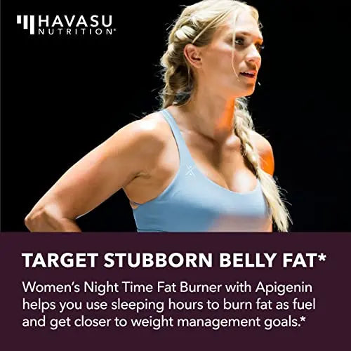 Night Time Fat Burner for Women | Weight Loss and Sleep Support Blend With Apigenin HAVASU NUTRITION Au supplements