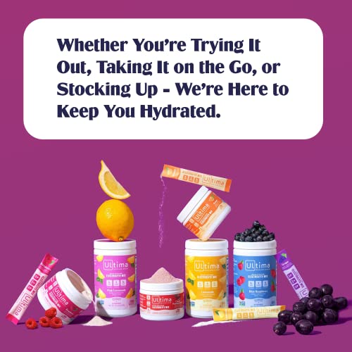 Ultima Replenisher Electrolyte Hydration Drink Mix, Lemonade, 30 Serving Tub Ultima Replenisher Au supplements