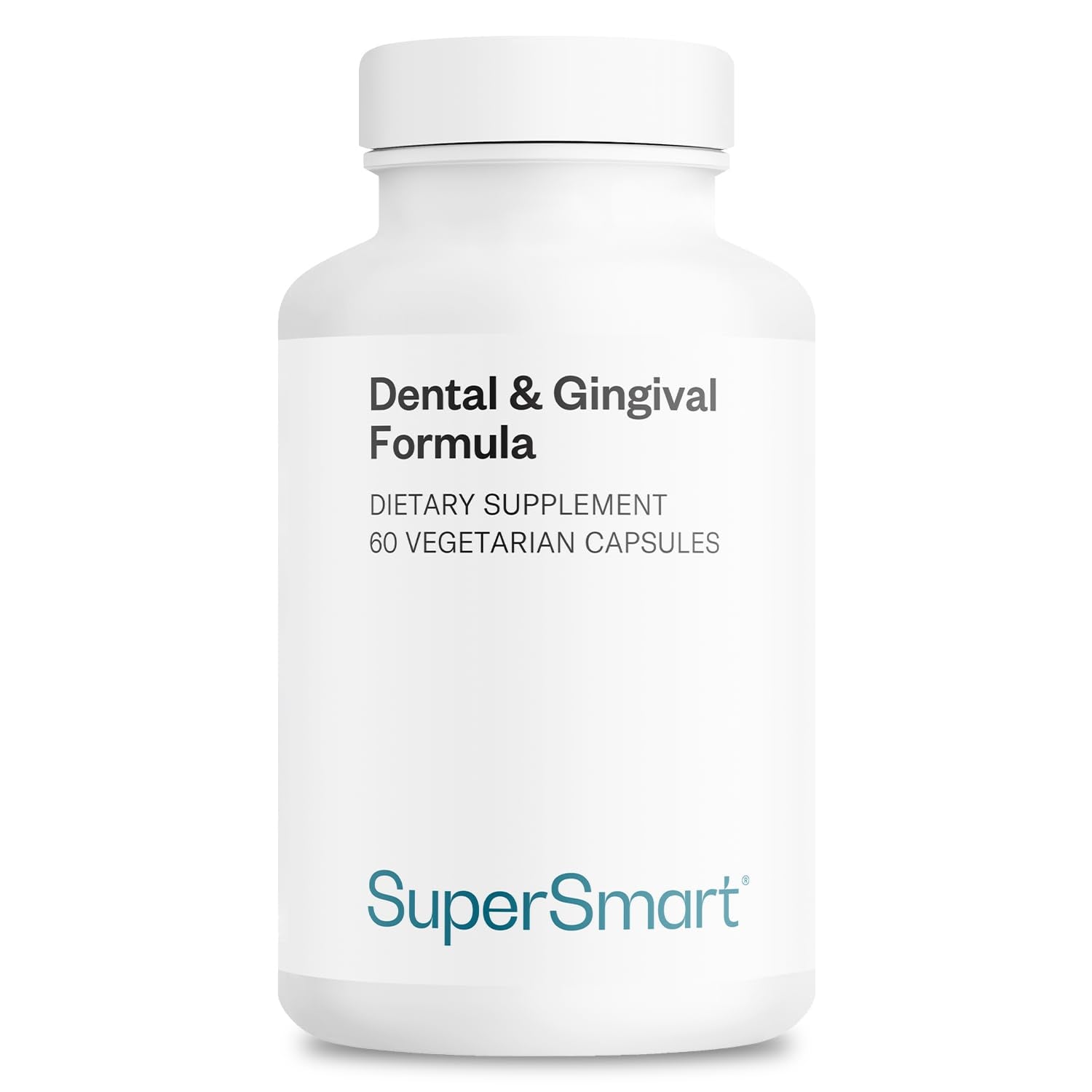 Supersmart - Dental & Gingival Formula (Patented) - Oral Care Supplement - with TEES-10 | Non-GMO & Vegan - 60 Vegetarian Capsules Supersmart Au supplements