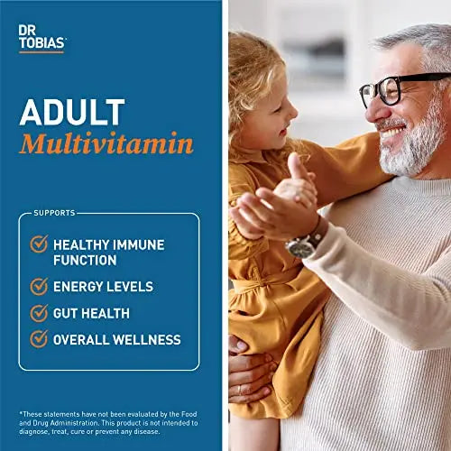Dr. Tobias Adult Multivitamin for Women & Men, Energy & Immune Support from 42 Fruits Dr. Tobias Au supplements