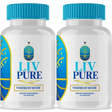 (2 Pack) Liv Pure Loss Pills, Livpure Liver Detox Cleanse Management Capsules Advanced Fyvus Au supplements