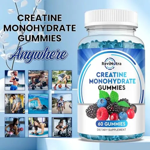 Creatine Monohydrate Gummies for Men & Women, Chewables Creatine Monohydrate My Store Au supplements