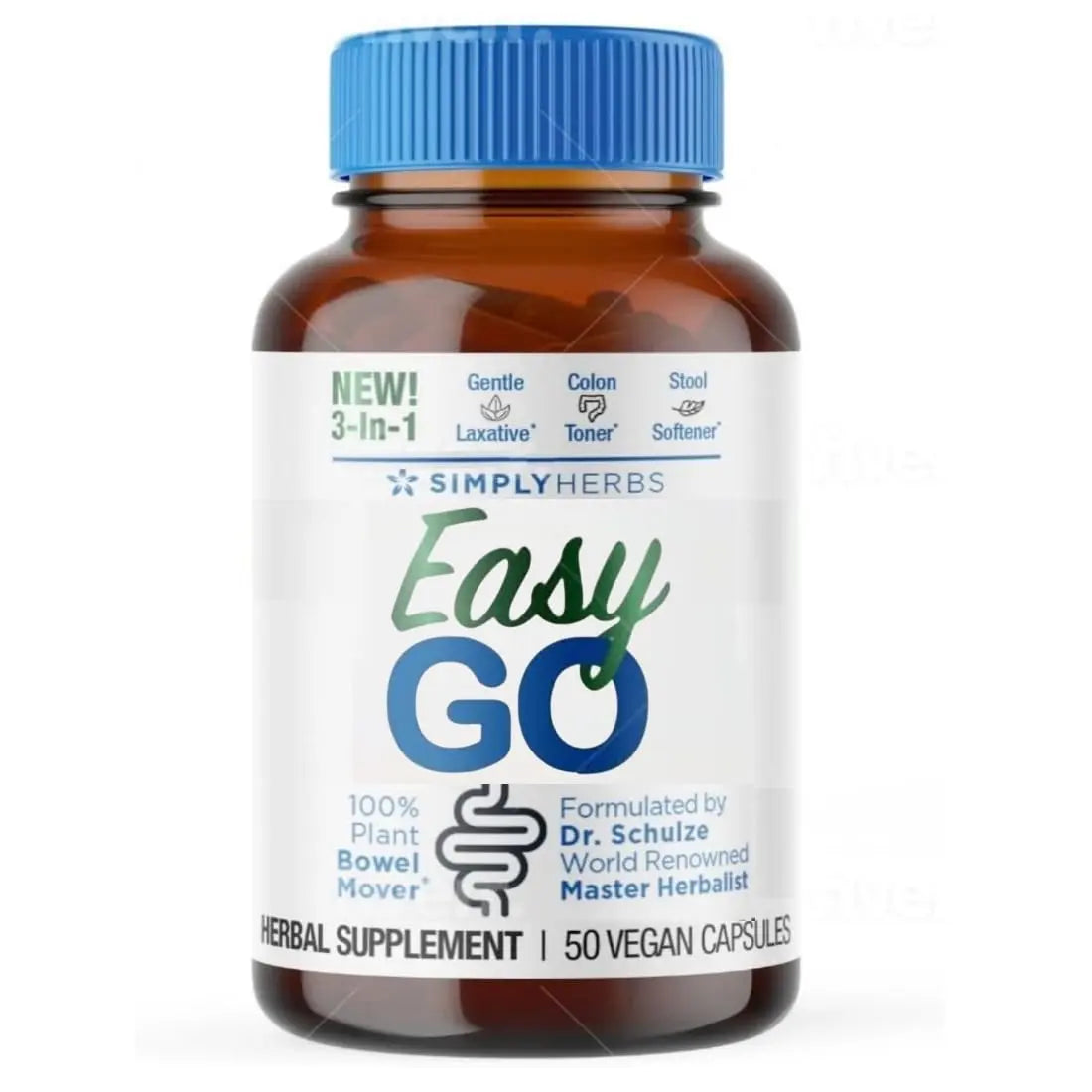 Dr. Schulze's Easy GO Bowel Mover - Formulated Gentle Laxative, Colon Toner & Stool Dr. Schulze's Au supplements