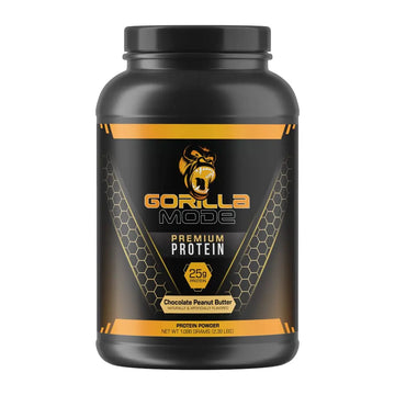 Gorilla Mode Premium Whey Protein - Chocolate Peanut Butter / 25 Grams of Whey Gorilla Mind Au supplements