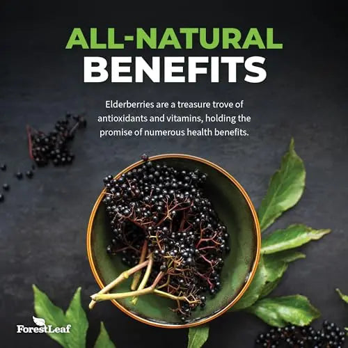 ForestLeaf Sambucus Elderberry with Vitamin C and Zinc - 9000mg Ult ForestLeaf Au supplements