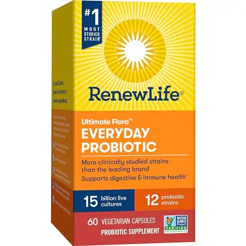 Renew Life Everyday Probiotic Capsules, Daily Supplement Supports Urinary, Digestive Renew Life Au supplements