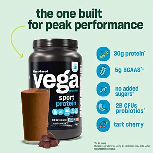 Vega Premium Sport Protein Berry Protein Powder, Vegan, Non GMO, Gluten Free Plant Vega Au supplements