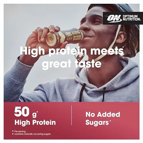 Optimum Nutrition High Protein Shake Bottles, Ready To Drink Healthy Snacks, No added Optimum Nutrition Au supplements