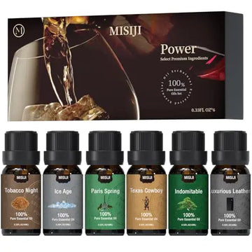 MISIJI Getting Power Essential Oils Set-Essential Oils for Diffuser for Home,Diffuser Oils Scents MISIJI Au supplements