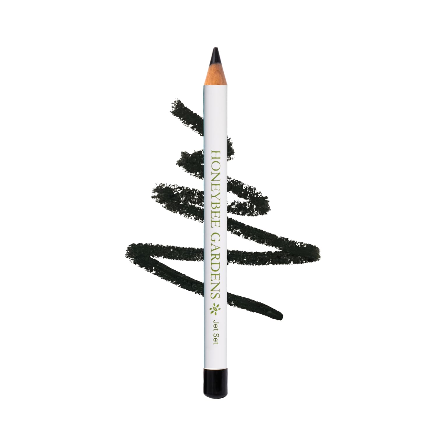 Honeybee Gardens Effortless Eye Liner Pencil, Jet Set Black, Smooth Long-Wearing, Rich Pigment, Vegan & Gluten-Free Honeybee Gardens Au supplements