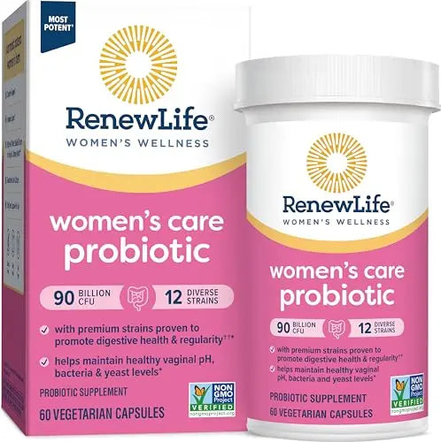 Renew Life Women's Probiotic Capsules, Supports pH Balance for Women, Vaginal Renew Life Au supplements