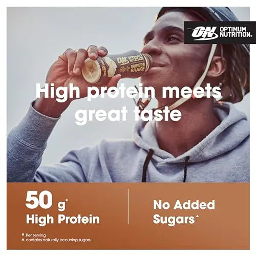 Optimum Nutrition High Protein Shake Bottles, Ready To Drink Healthy Snacks, No added Optimum Nutrition Au supplements