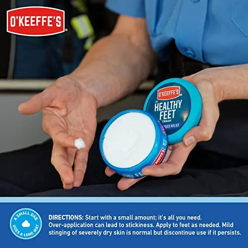 O'Keeffe's for Healthy Feet Foot Cream, Guaranteed Relief for Extremely Dry, Cracked Feet O'Keeffe's Au supplements