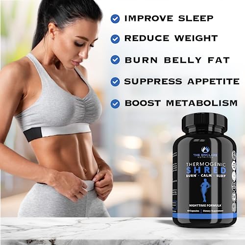 Thermogenic Shred - Fat Burner Sleep Aid Diet Pills, Appetite Suppressant for Weight Loss THE ENCLARE NUTRITION Au supplements