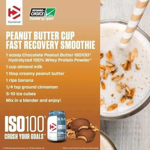 Dymatize ISO100 Hydrolyzed Protein Powder, 100% Whey Isolate Protein, 25g of Protein Dymatize Au supplements