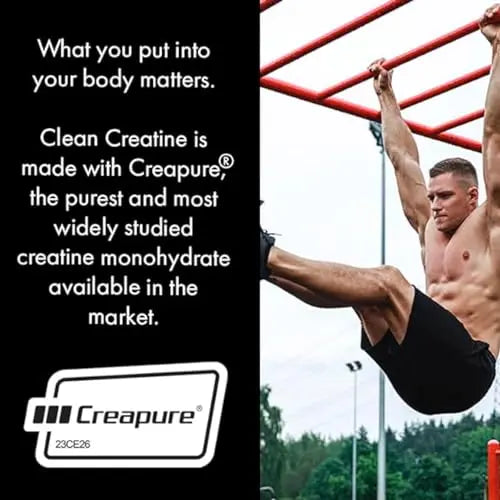 Clean Creatine - 100% Creapure® Creatine Monohydrate Powder for Muscle Growth CLEAN Au supplements