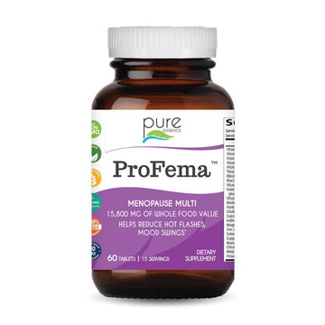 Pure Essence Labs ProFema - Multivitamin for Women - Natural Menopause Relief Supplement - Promotes Hormone Balance, Reduces Hot Flashes, Mood Swings, Night Sweats (60 Capsules) PURE ESSENCE LABS Au supplements