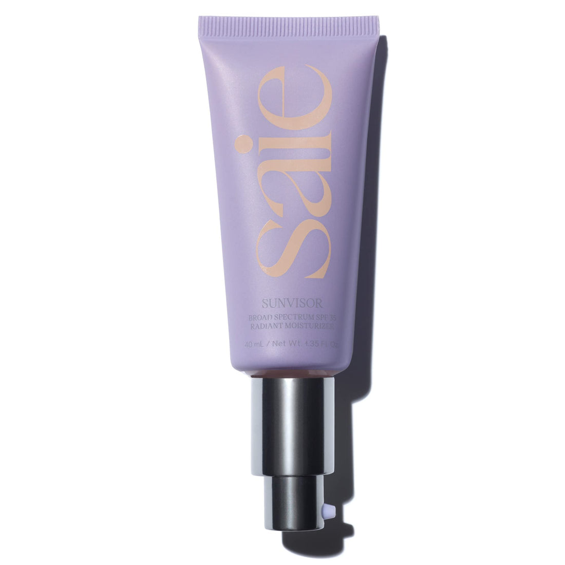 Saie Sunvisor Broad Spectrum Sunscreen Moisturizer SPF 35 - Hydrating Daily Face Sunscreen with 100% Sheer Mineral Zinc Oxide, Hyaluronic Acid + Vitamin C for Radiant, Dewy Skin (1.35 fl oz) Saie Au supplements