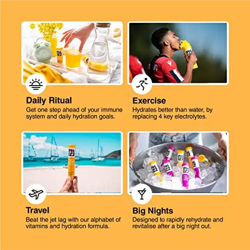 Phizz Electrolytes, Multivitamin & Hydration Tablets - 20 Effervescent Rehydration Electroly Phizz Au supplements