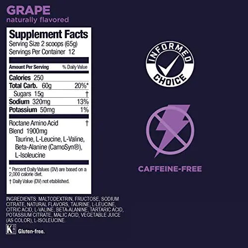 GU Energy Roctane Ultra Endurance Energy Drink Mix, 1.72-Pound Canister GU Energy Au supplements