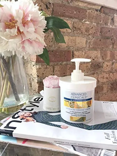 Advanced Clinicals Retinol Cream. Value Set- Two spa size 16oz bottles with pump Advanced Clinicals Au supplements