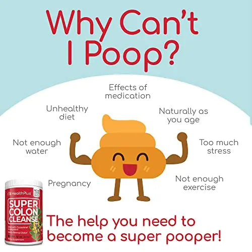 Health Plus Super Colon Cleanse, 68 Servings, 12oz Health Plus Au supplements