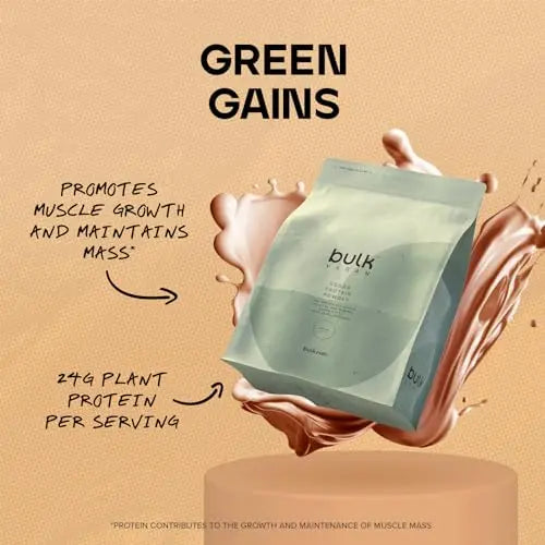 Bulk Vegan Protein Powder, Caramel Latte Flavour, 500 g, New & Improved Formula, 14 Servings Bulk Au supplements