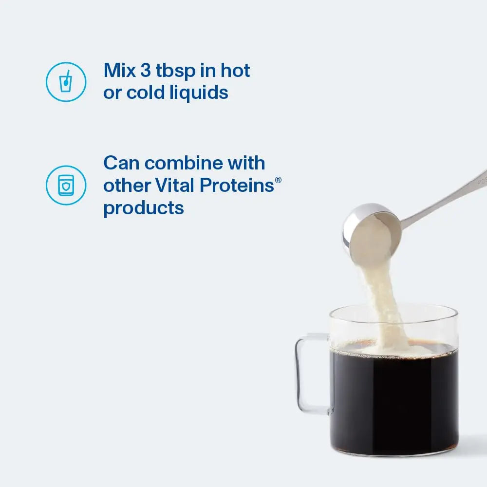 Vital Proteins Collagen Powder Supplement Hydrolyzed Peptides with Hyaluronic Acid Vital Proteins Au supplements