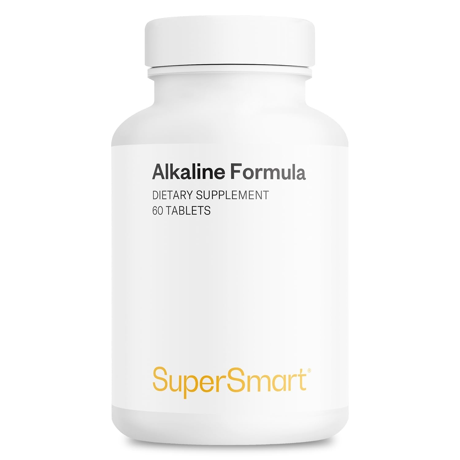 Supersmart - Alkaline Formula Supplement (Advanced Formula) - with Potassium Phosphate, Calcium & Magnesium Citrate - pH Balance | Non-GMO & Gluten Free - 60 Tablets Supersmart Au supplements