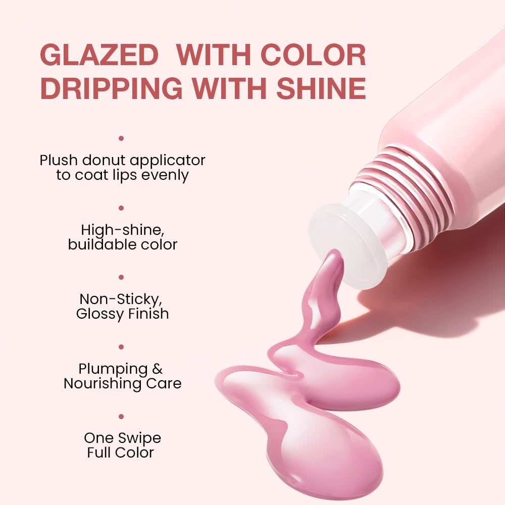 FeiCuiYun Lip Tinted Glowy Balm Hydrating Tinted Lip Serum Lip Gloss, Ultra-Hydrating Natural Vegan Lip Balm, Sheer-Tinted Shine & Hydration, Soothes & Softens Dry Lips Skincare (Light Pink) FeiCuiYun Au supplements