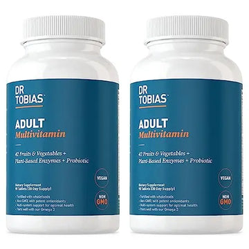 Dr. Tobias Adult Multivitamin for Women & Men, Energy & Immune Support from 42 Fruits Dr. Tobias Au supplements