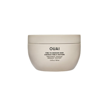 OUAI Fine to Medium Hair Treatment Masque - Mask for Hair Repair, Hydration and Shine - With Shea Butter, Keratin and Panthenol - Paraben, Phthalate and Sulfate Free (3.4 Oz) OUAI Au supplements
