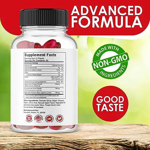 Nutrocell Simpli Health ACV Ketos Gummies Keto Apple Cider Vinegar 1050mg Nutrocell Au supplements