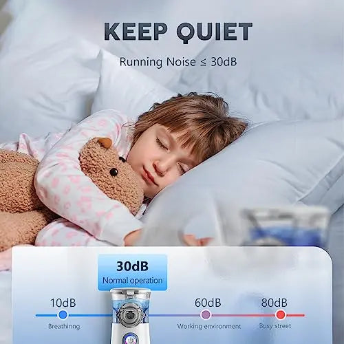 Compact Portable Nebulizer, Mesh Nebulizer, auto-Cleaning Handheld Nebulizer Dornvap Au supplements