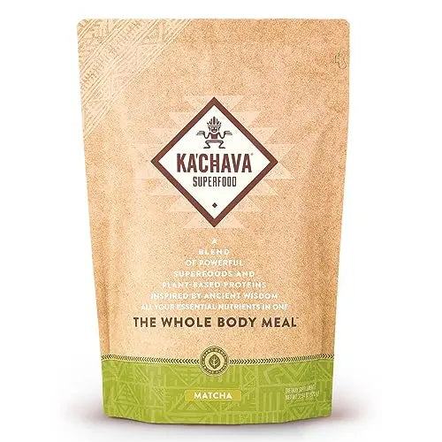 Ka’Chava All-In-One Nutrition Shake Blend, Matcha, 85+ Superfoods, Nutrients & Plant Ka'Chava Au supplements