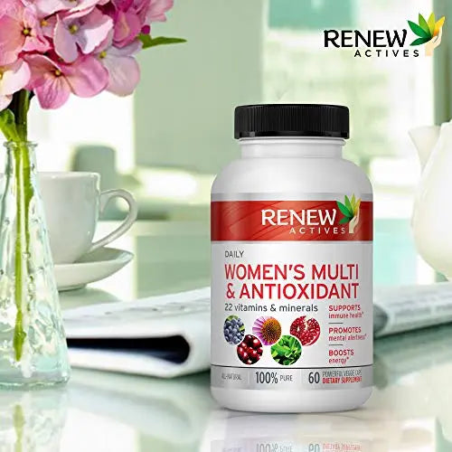 Renew Actives Women's Multi-Vitamin & Antioxidant: Daily Health Supplement for Woman Renew Actives Au supplements
