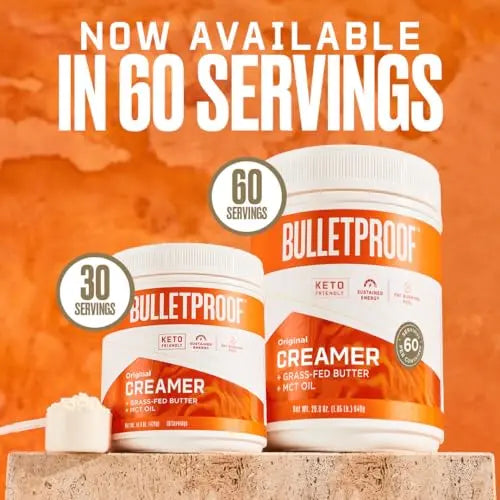 Bulletproof French Vanilla Creamer, 14.8 Ounces, Keto Coffee Creamer with MCT Oil Bulletproof Au supplements